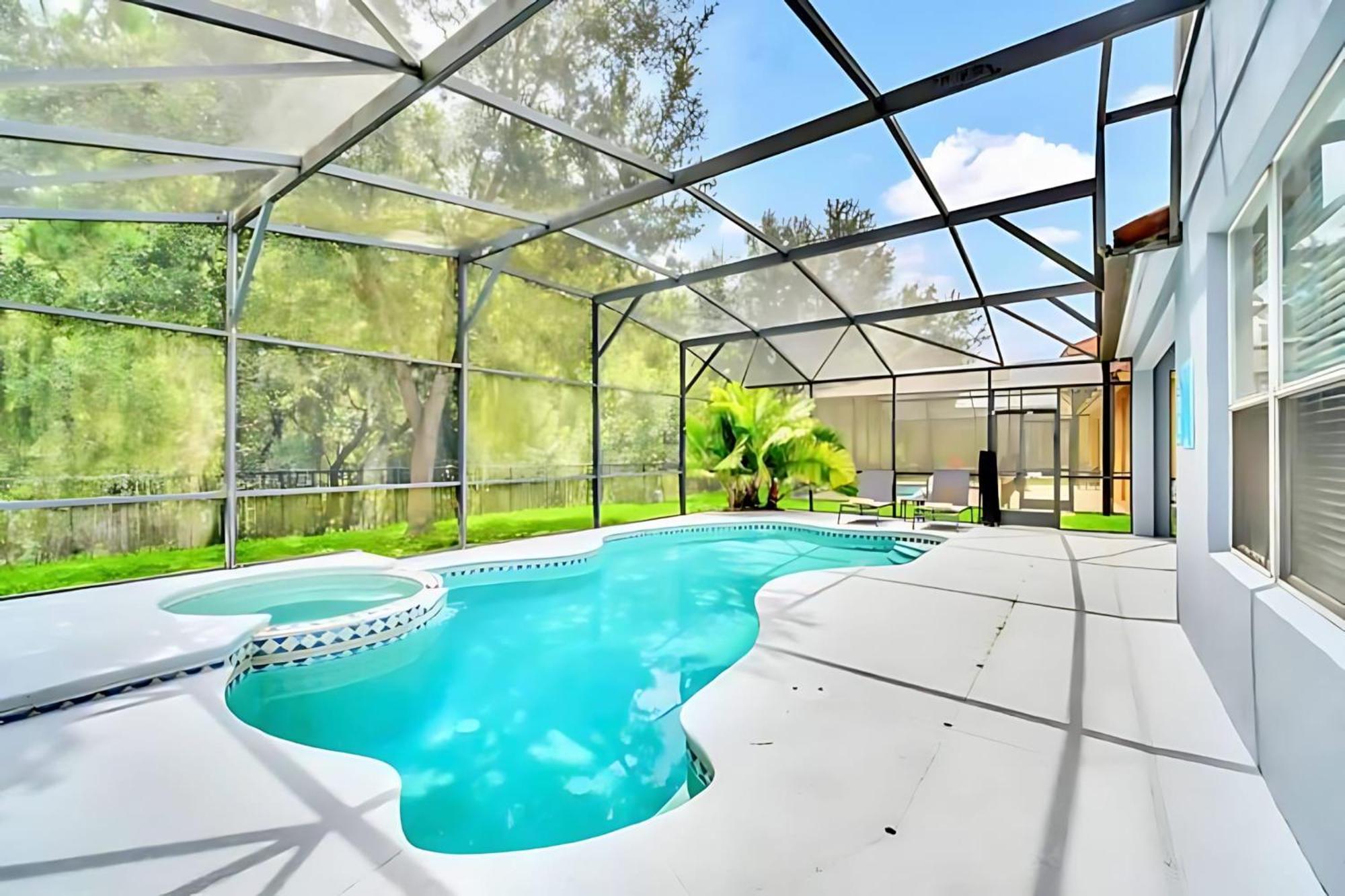 קיסימי 6Br Resort Home Near Disney - With Private Pool Hot Tub And Games Room מראה חיצוני תמונה