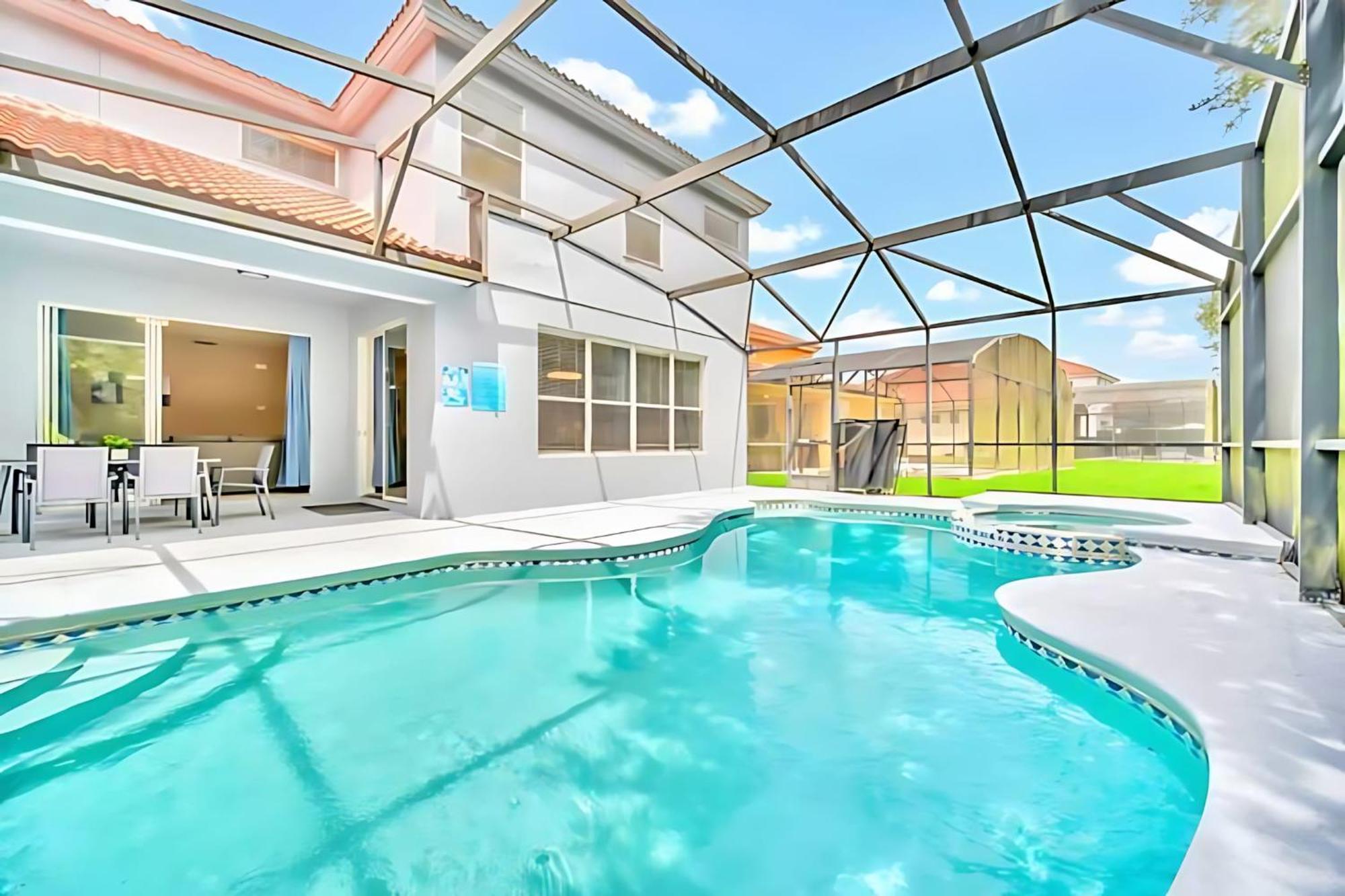 קיסימי 6Br Resort Home Near Disney - With Private Pool Hot Tub And Games Room מראה חיצוני תמונה