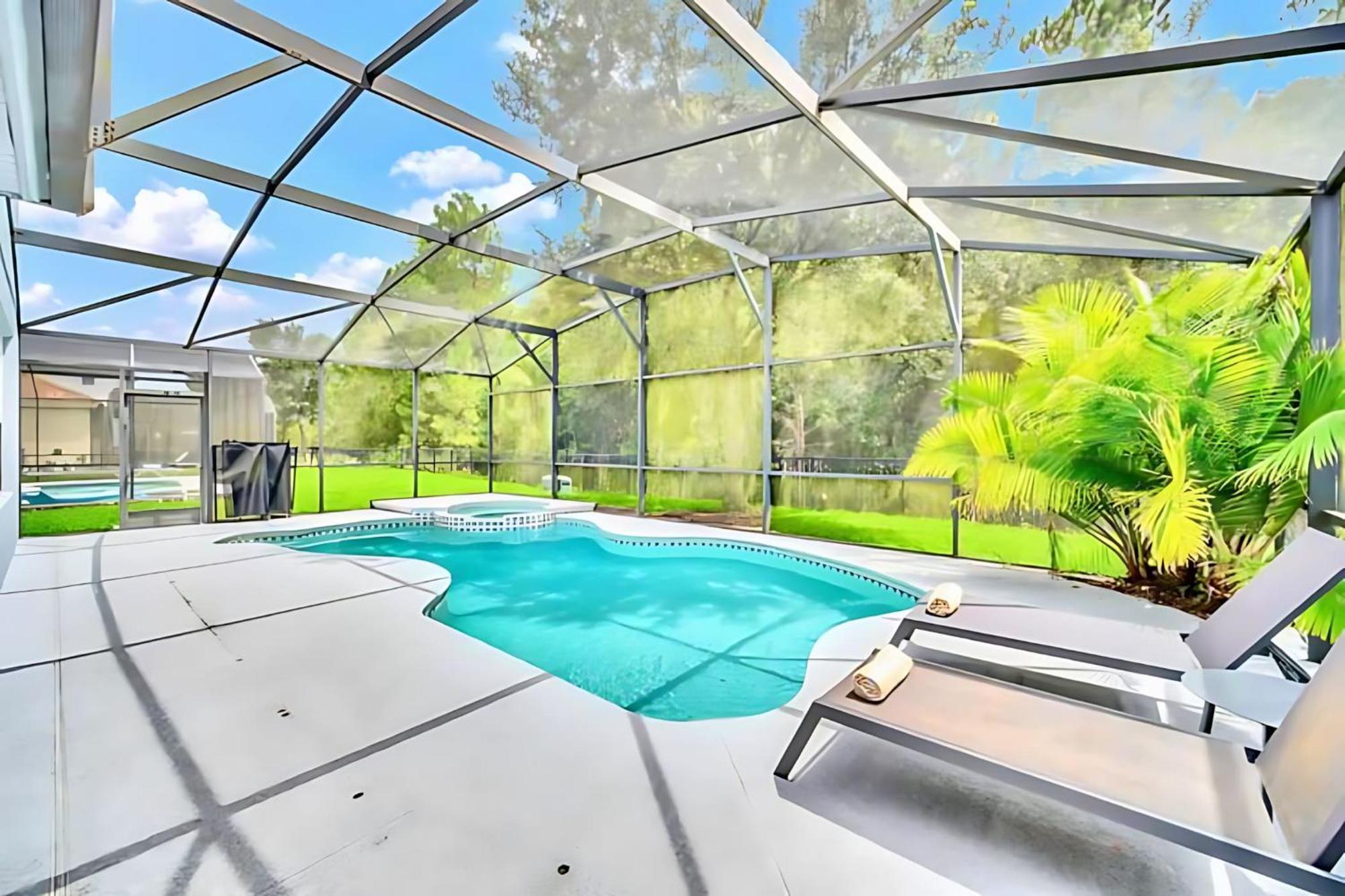 קיסימי 6Br Resort Home Near Disney - With Private Pool Hot Tub And Games Room מראה חיצוני תמונה